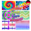 Splat Planet T-Shirt Schmetterling Tie Dye Kit, Fünf Farben Stoff Textilfarbe,