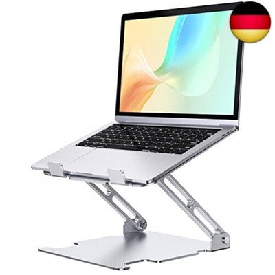 Aluminum Ergonomic Laptop Stand with Ventilation - Robust Design